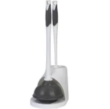 Clorox Durable Flanged Toilet Plunger and Brush Set for $5.97