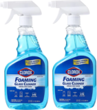 Clorox 23oz Foaming Window and Glass Cleaner Trigger Spray (2-Pack) for $2.57