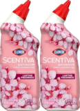 Clorox Scentiva Toilet Cleaning Gel, Cherry Blossom & Peach, 24 oz (Pack of 2) for $4.79