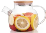 CnGlass Stovetop Safe Glass Teapot with Filter (20.3 oz) – $6.99