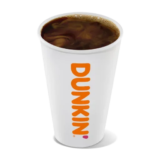 Dunkin’ Free Any Size Hot or Cold Brew Coffee with Code FREECOFFEE1 $0.00