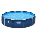 Coleman Steel Pro 12ft x 33in Round Metal Frame Pool Set for $178.00