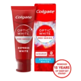 Colgate Optic White Pro Series Express White Toothpaste 3.0oz for $8.96