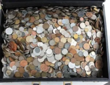 CollecTons Half Pound Grab Bag of Over 50 Different World Coins for $20