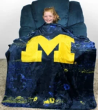 College Covers 42″ x 60″ Soft Throw Blanket for $14