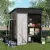 COMHOMA 5ft x 3ft Lockable Tool Shed with Sloping Roof for $98.99