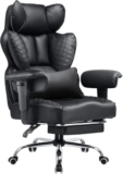Comhoma Ergonomic Reclining Gaming Chair with Foot Rest for $137.99