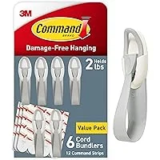Command Cord Bundlers Organizer – 6 Pack for $11.00