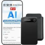 Comulytic Note Pro AI Voice Recorder with Case – $117.19