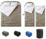 CONCETTA Lightweight Double Sleeping Bag for $32