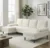 Concetta U Shaped Sectional Sofa with Double Chaise for $277