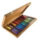 Set of 48 Conté à Paris Colour Pastels with Bamboo Wood Box for $22