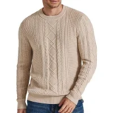 Coofandy Men’s Knit Long Sleeve Pullover Sweater for $14.99