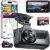 Coolcrazy 4K Dual Dash Camera with 128GB Memory Card for $79.97