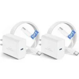 Cooncxen USB C Super Fast Charger Block (2-Pack) for $7.99