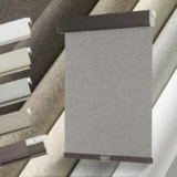Cordless Linen Dark Brown Roller Shades – $41.37