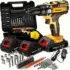 WeGofly 4-in-1 13″ Cordless Electric Weed Wacker with 2x 6.0Ah Batteries for $64.99