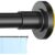 CorkLatta Adjustable Black Shower Curtain Rod for $7.97