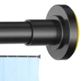 CorkLatta Adjustable 31″ – 80″ Spring Tension Shower Curtain Rod for $7.49
