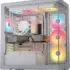 Edishine 5-Tier Glass Display Shelf with Remote Control Light for $47.49