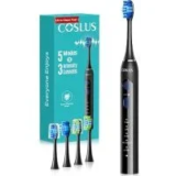 Coslus C30 Electric Toothbrush with 4 Brush Heads for $5.99
