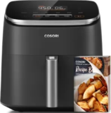 COSORI 6-Quart 9-in-1 Air Fryer (Dark Gray, CAF-DC601) – $90 ($120 Value)