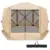 Costway 11.5 x 11.5 ft 6-Sided Pop-up Screen Tent for $145.99