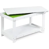 Costway Solid Multifunctional Wood Kids Activity Play Table for $59.00