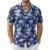 Cotrasen Men’s Hawaiian Short Sleeve Button Down Beach Shirt for $12.49
