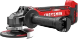 Craftsman V20 4-1/2″ Cordless Angle Grinder for $79