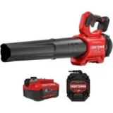 Craftsman V20 RP Brushless Cordless Leaf Blower (CMCBL730P1) with Battery & Charger – $109.00