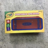 Crayola Portable Bluetooth Speaker with FM Radio Now $17.49