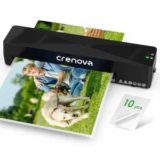 Crenova Laminator Machine with 10 Laminating Sheets for $19