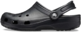 Crocs Unisex Classic Clogs (Black) – $23.03