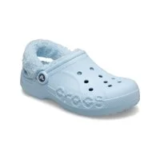 Crocs Unisex Baya Lined Fuzz Strap Clogs for $19.99