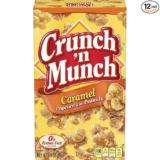Crunch N Munch Caramel Popcorn with Peanuts, 3.5oz Bags (12-Pack) – $7.21