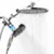 CTBOM 10″ Rainfall Shower Head with Handheld Wand, 10 Spray Modes – $23