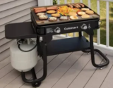 Cuisinart CGG-0028 28″ Two Burner Gas Griddle for $74