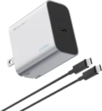 CUKTECH Gan III 65W Foldable Wall Charger with 6′ USB-C Cable for $9.99