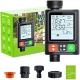Cuxichuxinxi 10-Mode Sprinkler Timer with 3″ LCD for $9.99