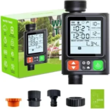 Cuxichuxinxi 10-Mode Sprinkler Timer with 3″ LCD for $9.99