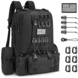Cvlife 60L Tactical Backpack Now $30.09 – Includes D-Rings, Molle Clips, and More