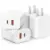 CXX 20W 4-Port USB-C & USB-A Charger 4-Pack – $9.99