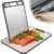 Cyphertan All-in-1 Built-In Knife Sharpener Titanium Cutting Board for $20.99