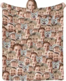 D-Story Custom Blanket with 5 Faces for $7.19
