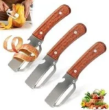 DabaTag 2-in-1 Stainless Steel Vegetable Peeler Set for $5.99