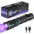 Darkdawn D61 Mini USB Rechargeable UV Flashlight for $7.49