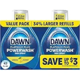 Dawn Powerwash Lemon Dish Spray Refills (2 Pack) for $6.07