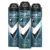 Degree Men UltraClear Antiperspirant Deodorant Dry Spray 3-Pack for $8.57