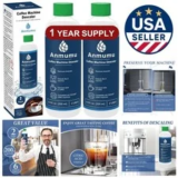 DeLonghi EcoDecalk Natural Descaling Solution 2-Bottle Pack for $36.59